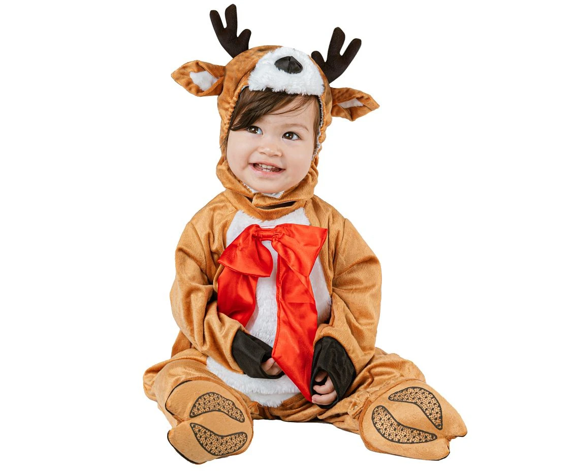 Role play-set for child Little Deer (jumpsuit, hood, shoes), size 92/104 cm EOL